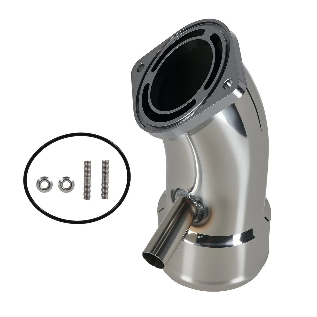 Aluminum Intake Horn 3.5" for Chevy GMC 2500HD 3500HD 6.6L Duramax L5P 2017-2019