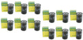 Set of 12 Engine Oil Filters for Mercedes W124 W126 W201 190E 300E
