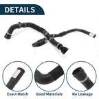 Radiator Hose Water Pipe for Audi Q7 (2016) No. 4M0122101CK Rubber