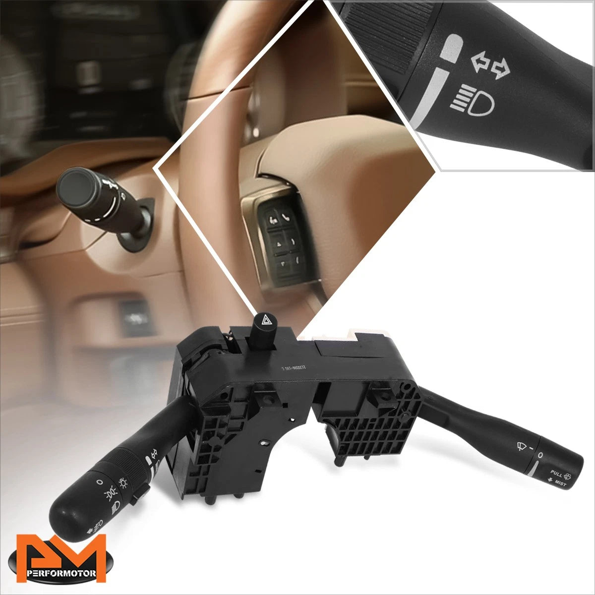 Fog Light Combination Switch for Chrysler Cirrus Sebring Dodge Stratus (1995–2000)