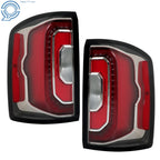Set of 2 LED Tail Lights for GMC Sierra (2016–2018)
