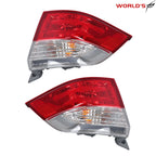 Set of 2 Tail Lights for Honda Odyssey (2014–2017) Halogen