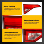 LED Inner Driver Side Tail Light Assembly for GMC Acadia (2017–2019)