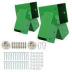 Set of 2 A-Frame Brackets for Swing Set (Compatible with Most Models)