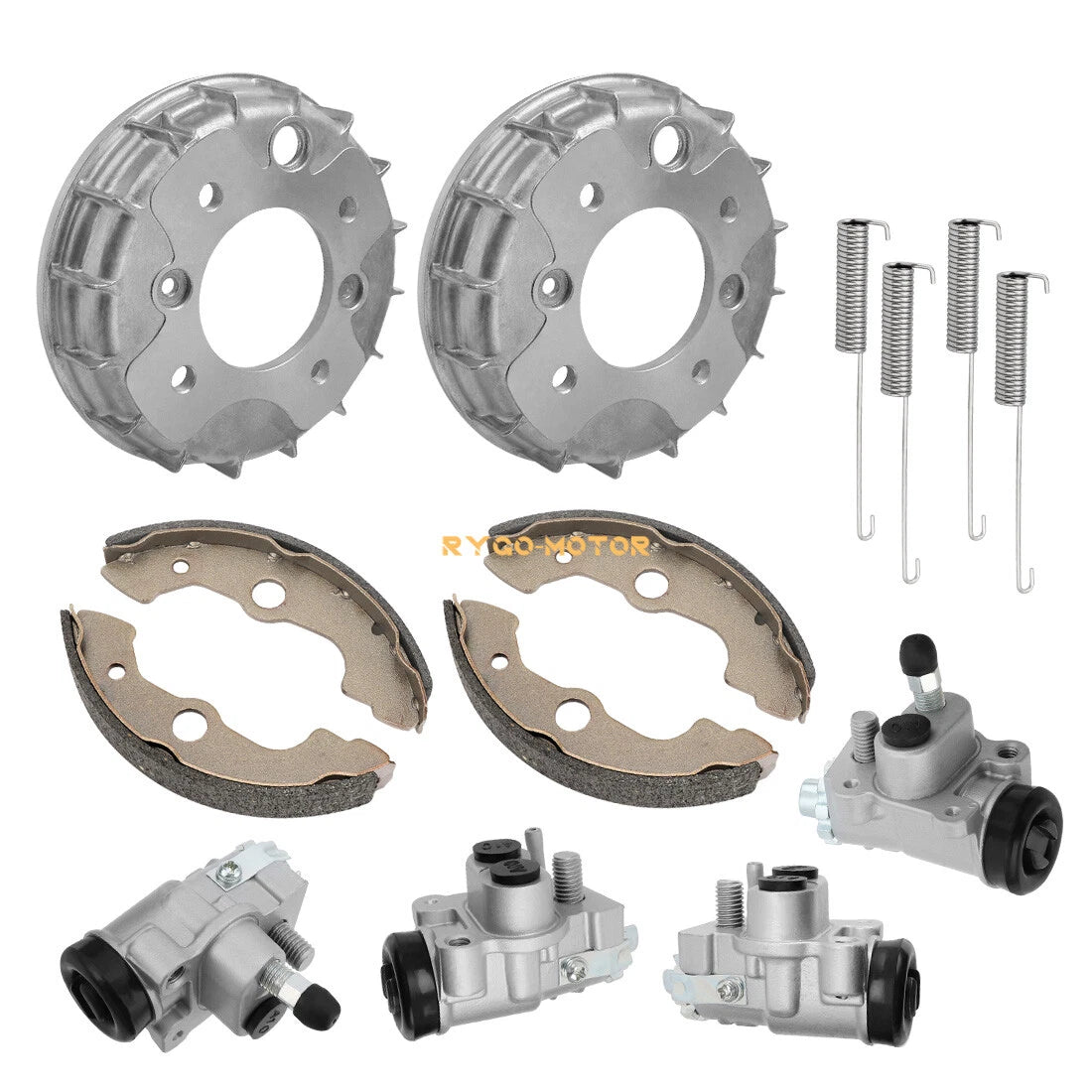 Front Brake Wheel Cylinder & Brake Drum for Honda TRX400FW Foreman 400 (1995–1998)