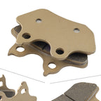 Rear Brake Pads for Harley Softail (2006–2007) - Champagne Gold