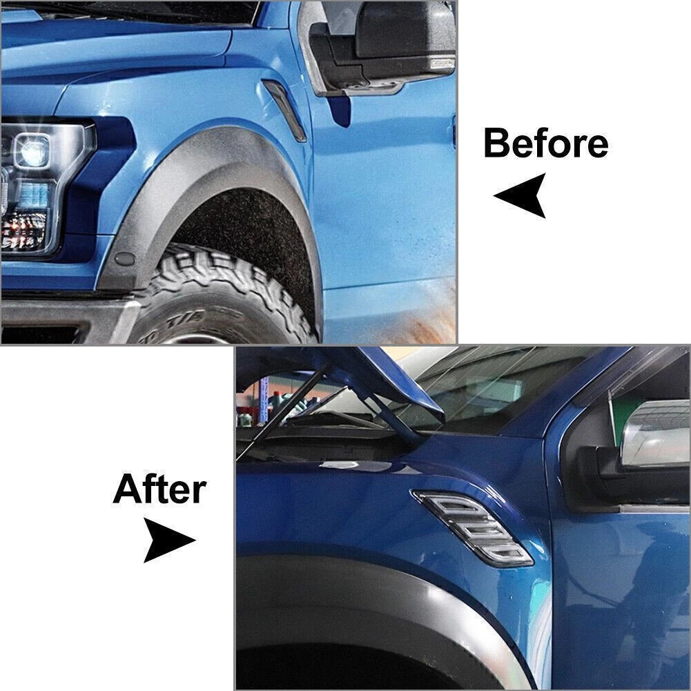LED Daytime Running Lights DRL Amber White for Ford F-150 Raptor (2018–2019)