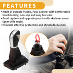 Automatic Shift Knob with Boot Cover for Volkswagen Tiguan (2012–2015)