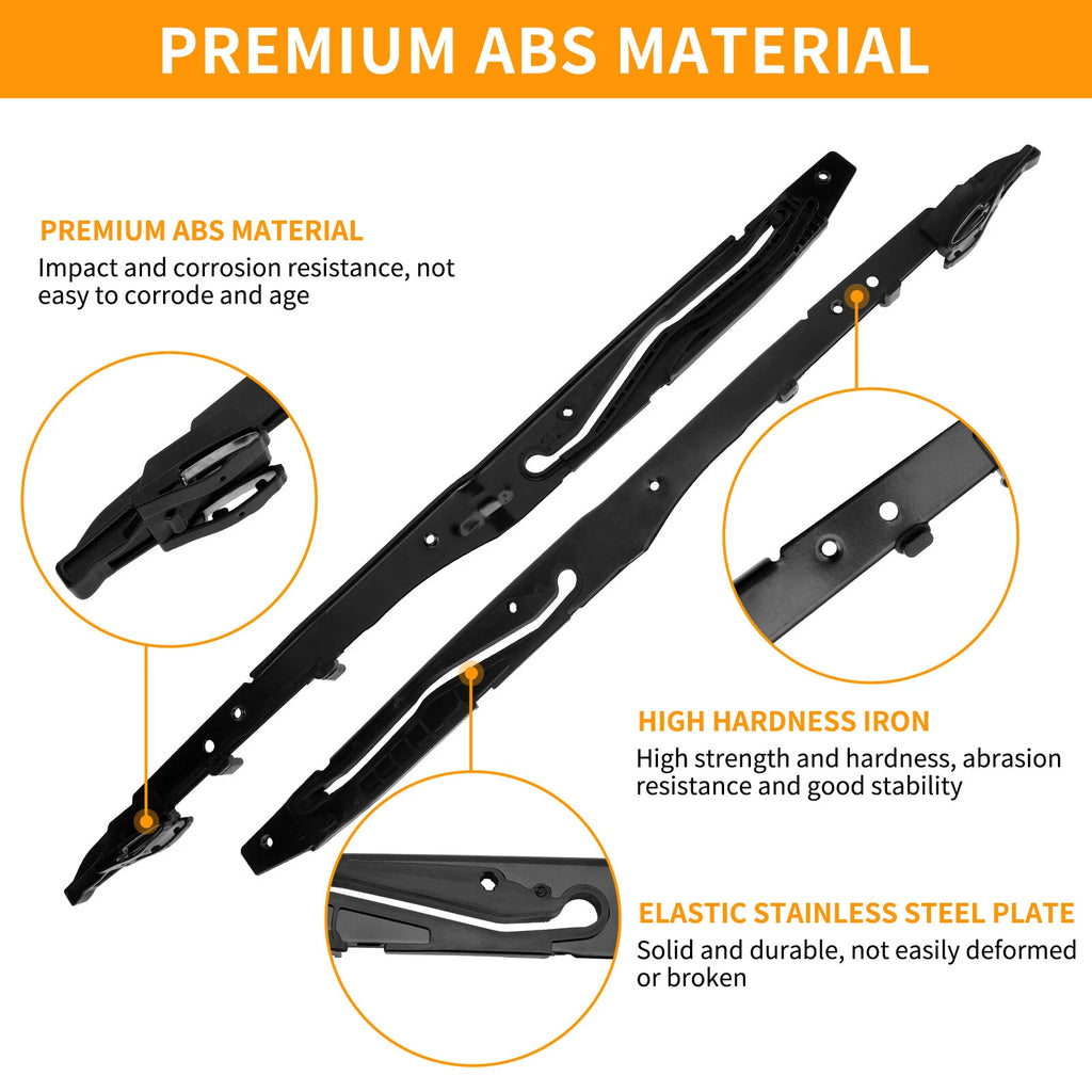 Sunroof Track Guide Rails Repair Kit Left & Right for Ford F150 Expedition (2015–2024)