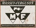 Massey Ferguson Vintage Replica Tin Metal Sign 1504
