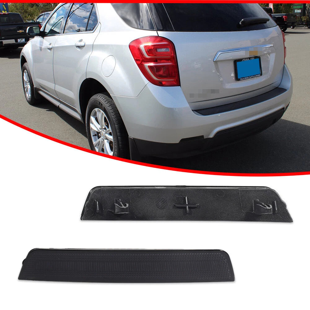 Smoked Lens Rear Bumper Reflector Light Kit for Chevrolet Equinox (2010–2017)