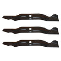 Set of 3 Lawn Mower Blades for Cub Cadet 50" Rotary (11479, 742-04068)