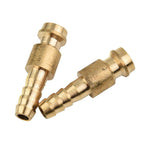 2X TIG Welding Torch Intake 6mm Male Gas & Water Adapter Quick Connector