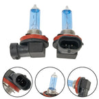 2X H11 6000K Xenon Gas Halogen Headlight Bulbs 100W DC 12V