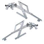 Pair Front Door Power Window Regulators for Isuzu NQR (2007-2016)