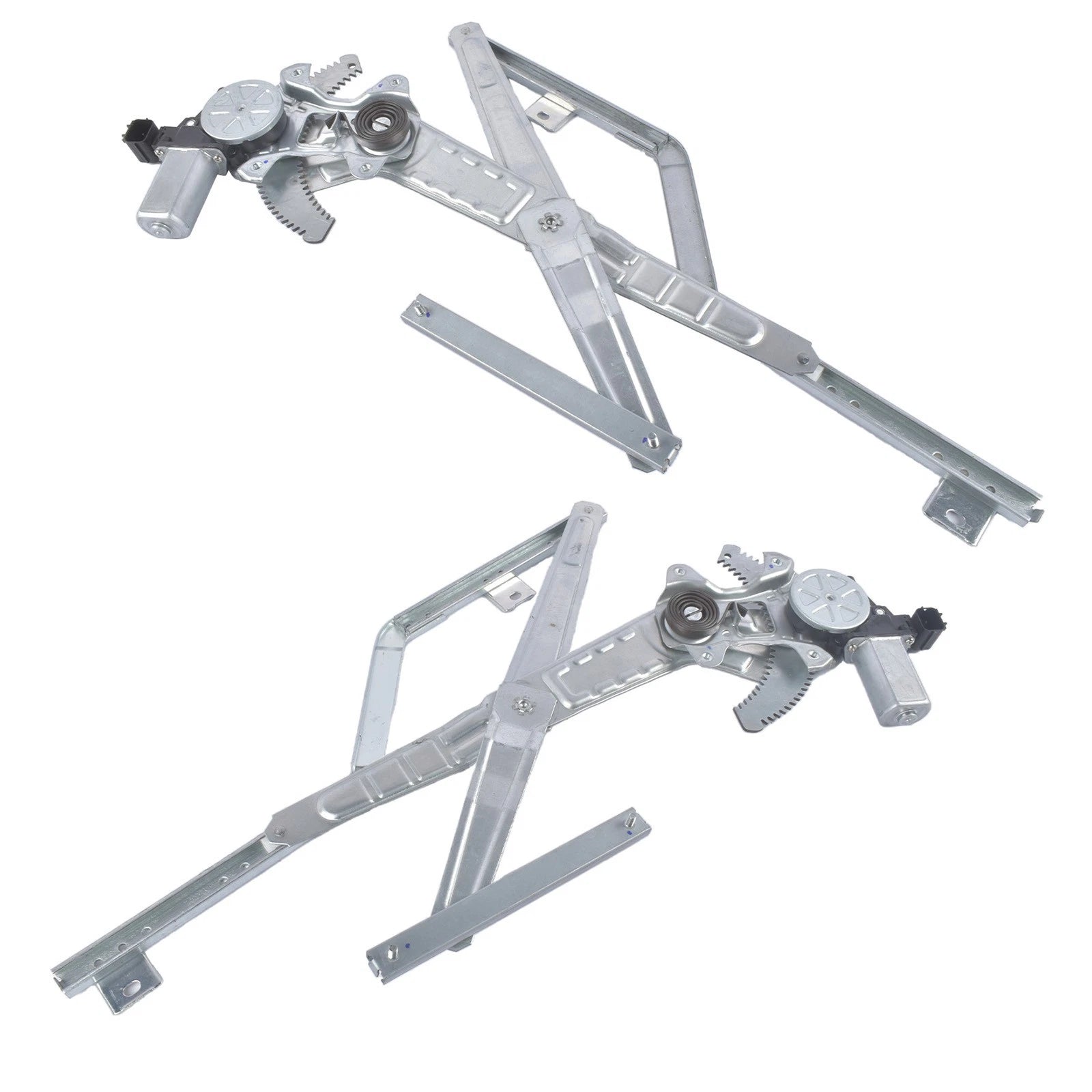 Pair Front Door Power Window Regulators for Isuzu NQR (2007-2016)