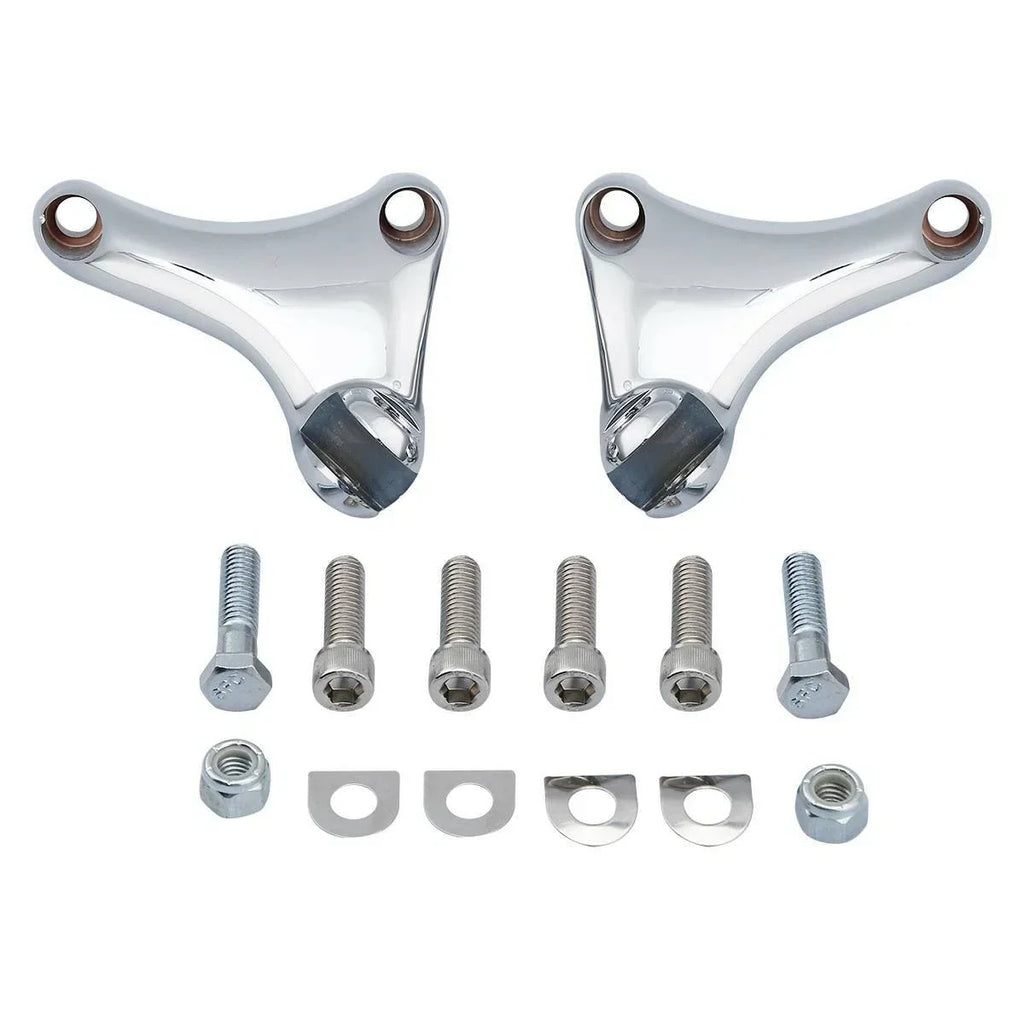 Chrome Rear Passenger Foot Peg Mount for Harley Sportster (2004-2013)