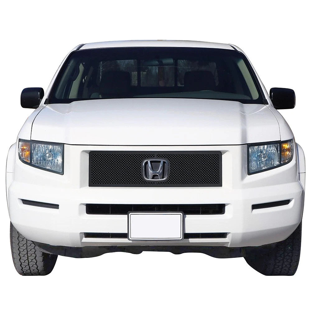 Upper Black Mesh Grille Insert for Honda Ridgeline (2005-2008)
