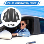 8 Pcs Door Pillar Window Trim for Hyundai Creta Ix25 (2015-2023)