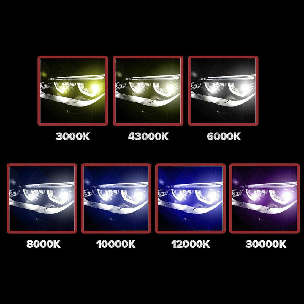 2Pcs 8000K Xenon Brilliant Blue HID Headlamp Bulb for D4C D4S D4R (2008-2016)