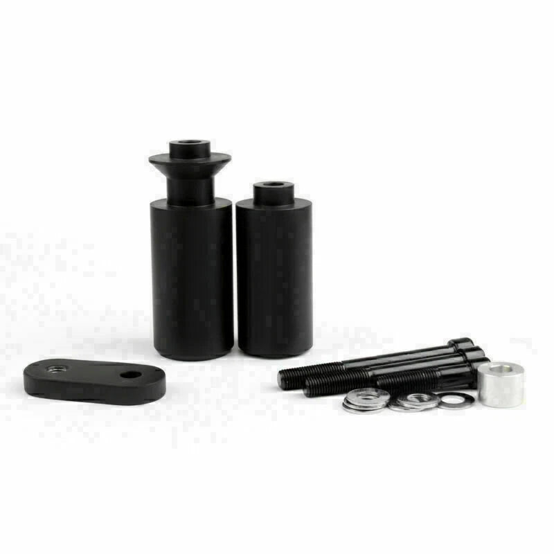 Frame Sliders Crash Protector for Yamaha YZF R6 (2006–2007) No Cut Black