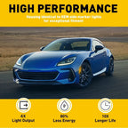 LED Strip Front Side Marker Lights for Toyota GR86 Subaru BRZ (2022–2024)