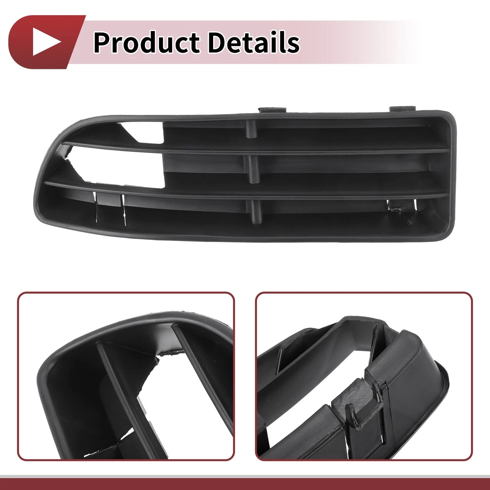 1 Pc Fog Light Grill for Volkswagen Jetta (1999–2005) No. 1J5853665B