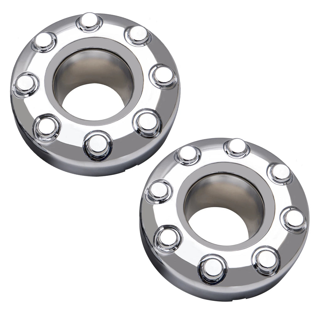 2 Wheel Center Hub Caps for Ford F350 F-350 Dually (17" x 6.5")