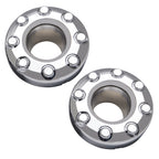 2 Wheel Center Hub Caps for Ford F350 F-350 Dually (17" x 6.5")