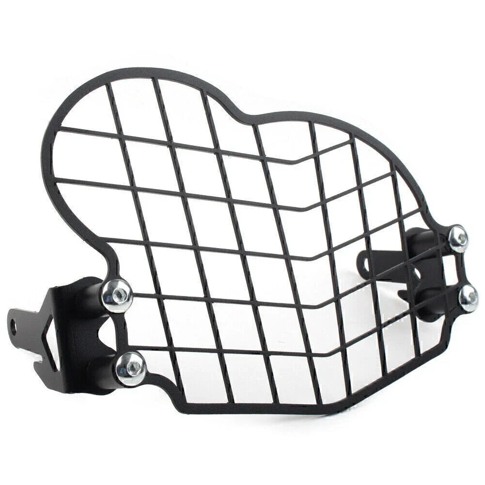 Black Front Headlight Protector Grille Cover for BMW G650GS (2011-2017)