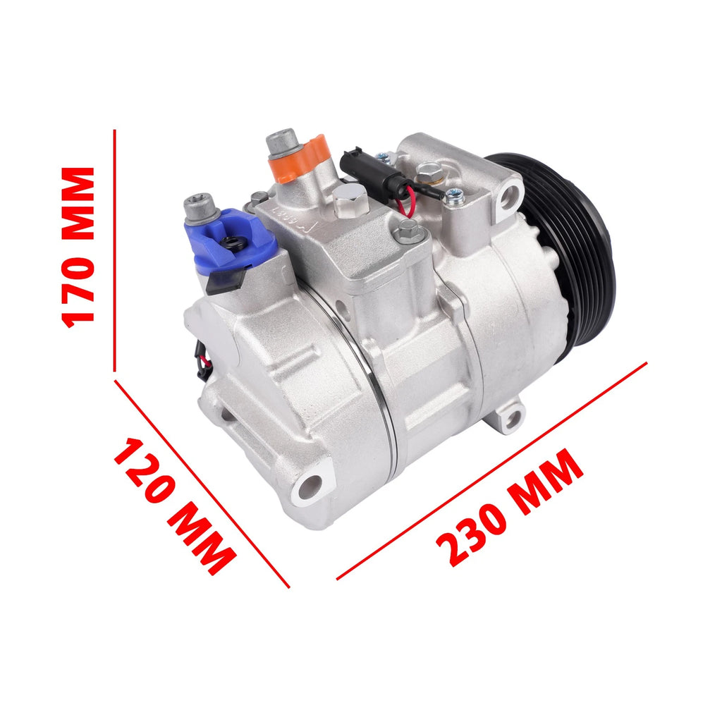 AC Compressor with Clutch for Mercedes C280 C300 C350 GL450 GL550 R350 (2001–2015)