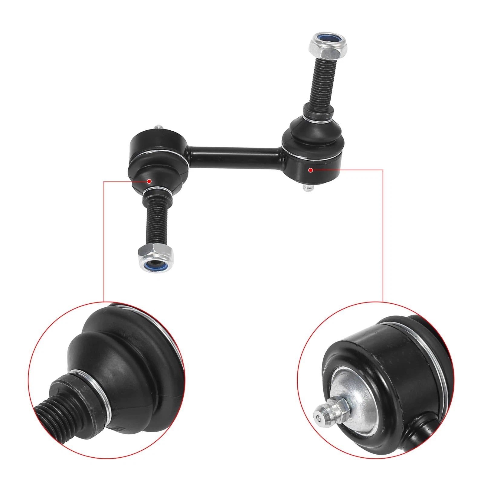 2pcs Front Stabilizer Sway Bar Link K6665 12479233 for Chevrolet Trailblazer EXT (2002–2006)