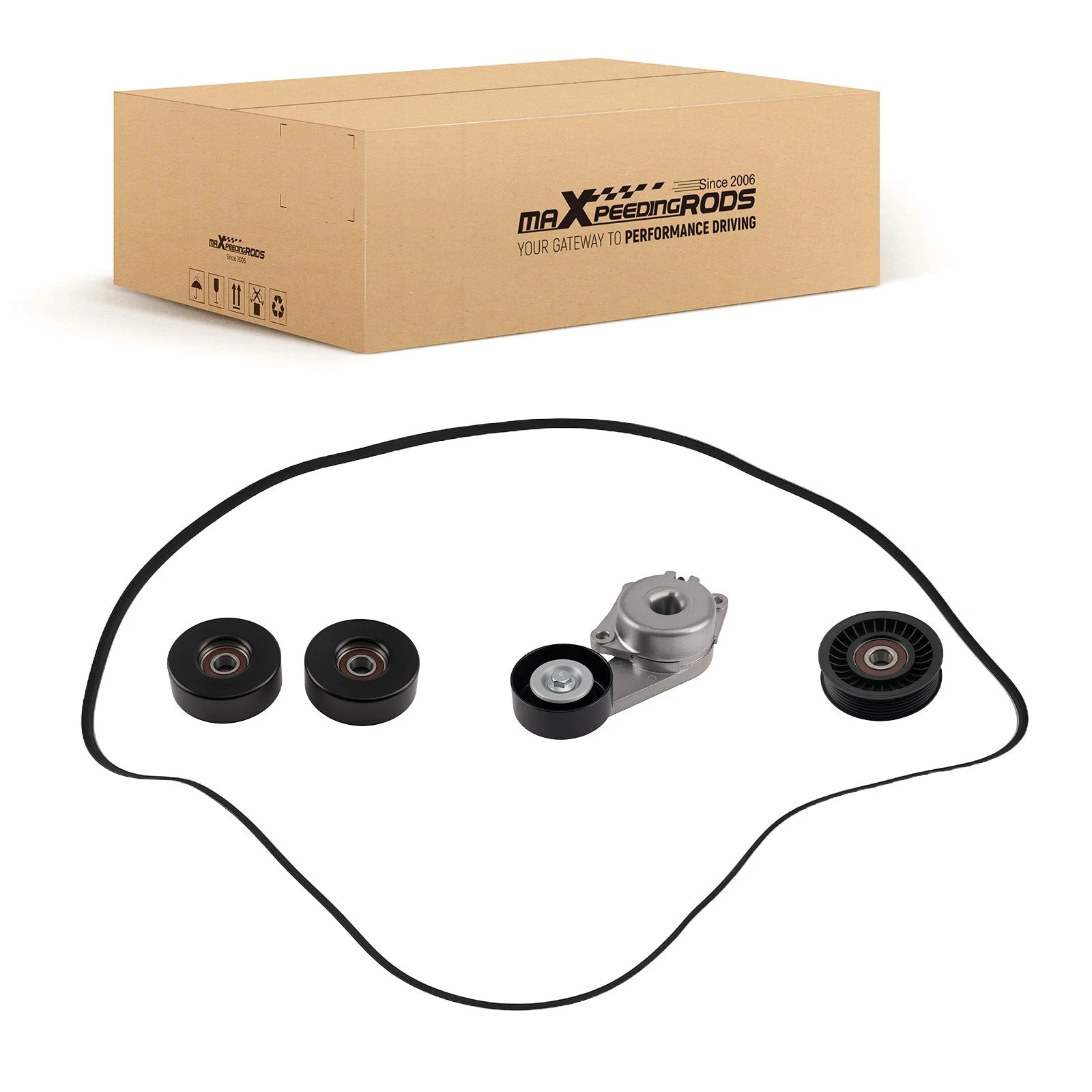 Drive Belt Kit for Ford Expedition V8 5.4L (2009–2014) K061025