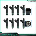 8Pcs Fuel Injectors for Dodge Durango (2004–2007) Jeep Commander (2006–2007) 4.7L