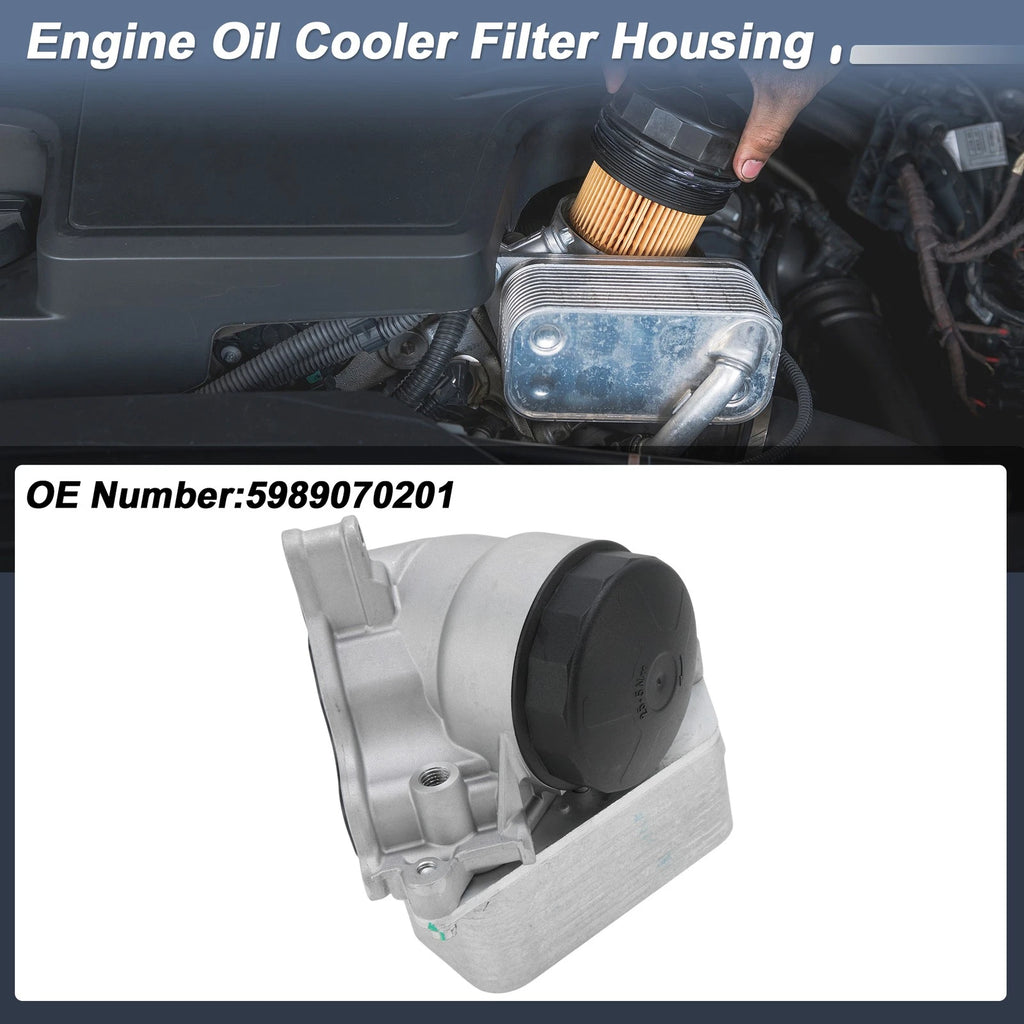 Engine Oil Filter Housing for BMW E91 328i (2012) No. 5989070201