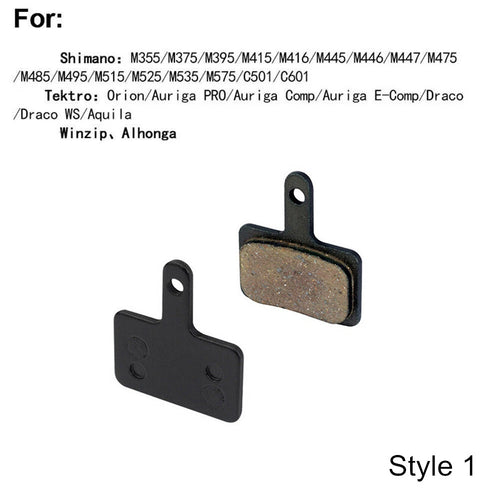 1 Pair Brake Pads for Shimano M445 M355 M395 (Bicycle Parts)