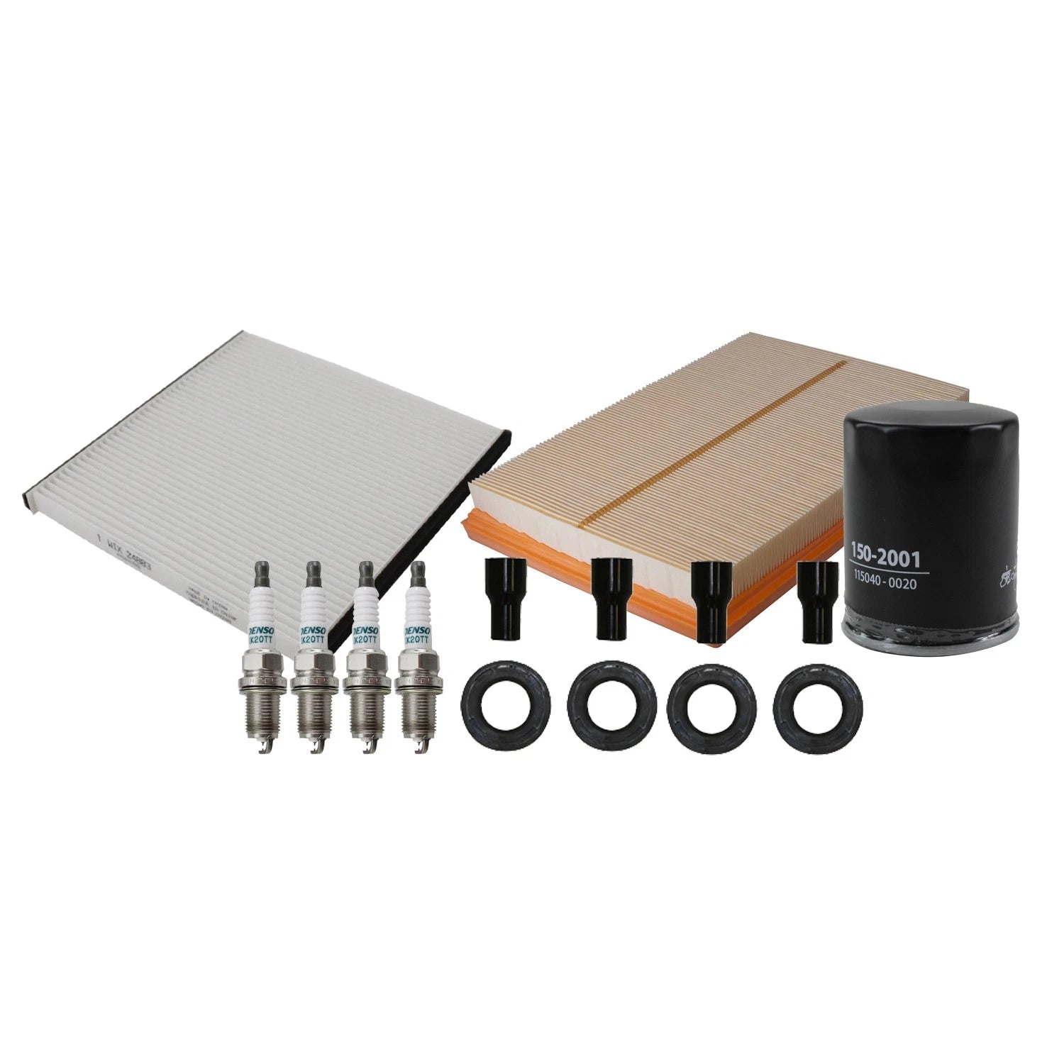 Tune Up Kit with 4 NGK Spark Plugs & Boots for Lexus HS250h (2010–2012)