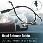Car Hood Bonnet Release Cable for BMW X3 X4 Black