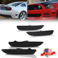 Set of 4 Smoked Lens Side Marker Lights for Ford Mustang (2010–2014)