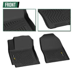 Set of 4 All Weather TPE Floor Mats for Hyundai Kona (2018–2023)