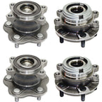 Wheel Hubs for Nissan Altima (2007–2018) Front & Rear with Bearings