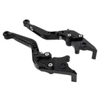 Extendable Brake Clutch Levers for Kawasaki Z1000 ZX6R  Black (2007-2018)