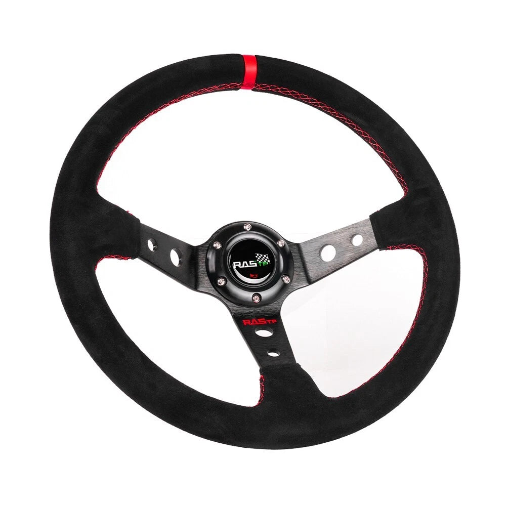 14" Suede Steering Wheel for Honda Civic (1992–1995)