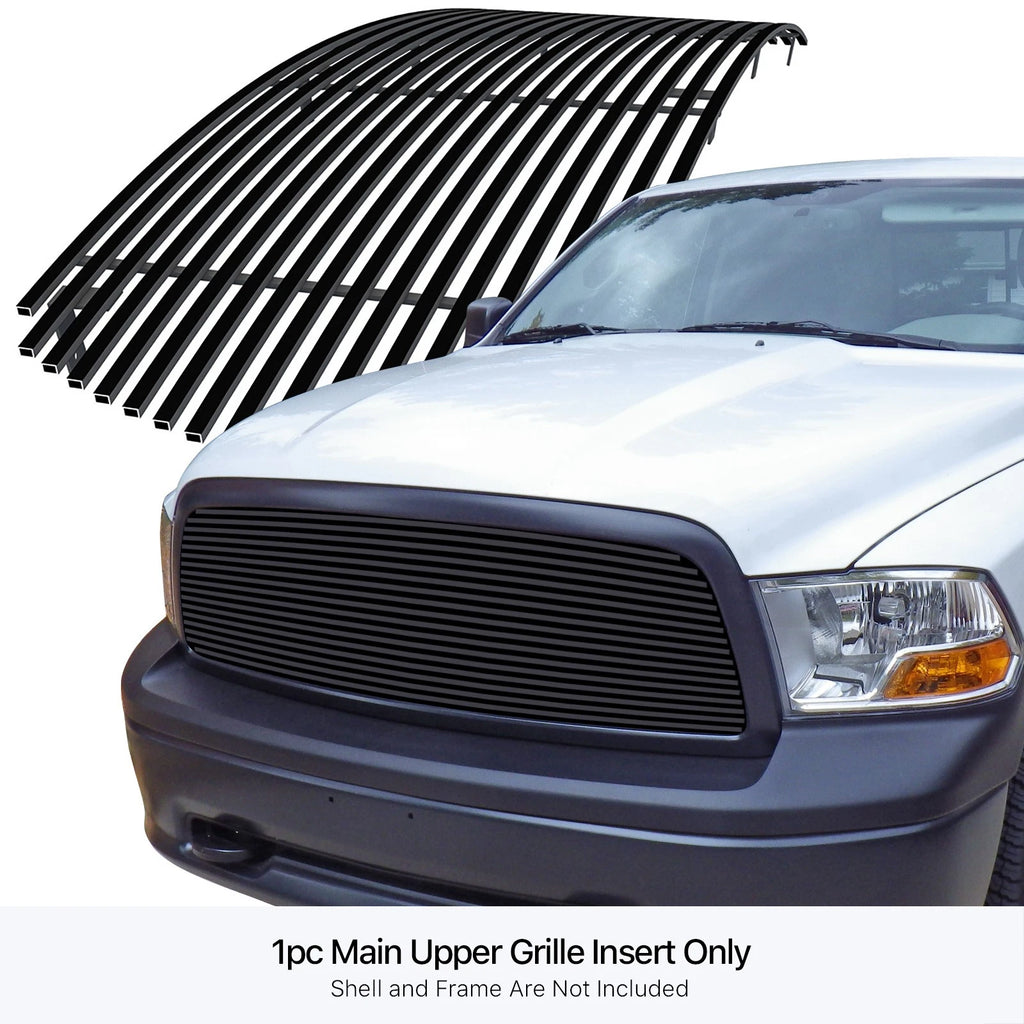 Upper Black Billet Grille for Dodge Ram 1500 (2009-2012)