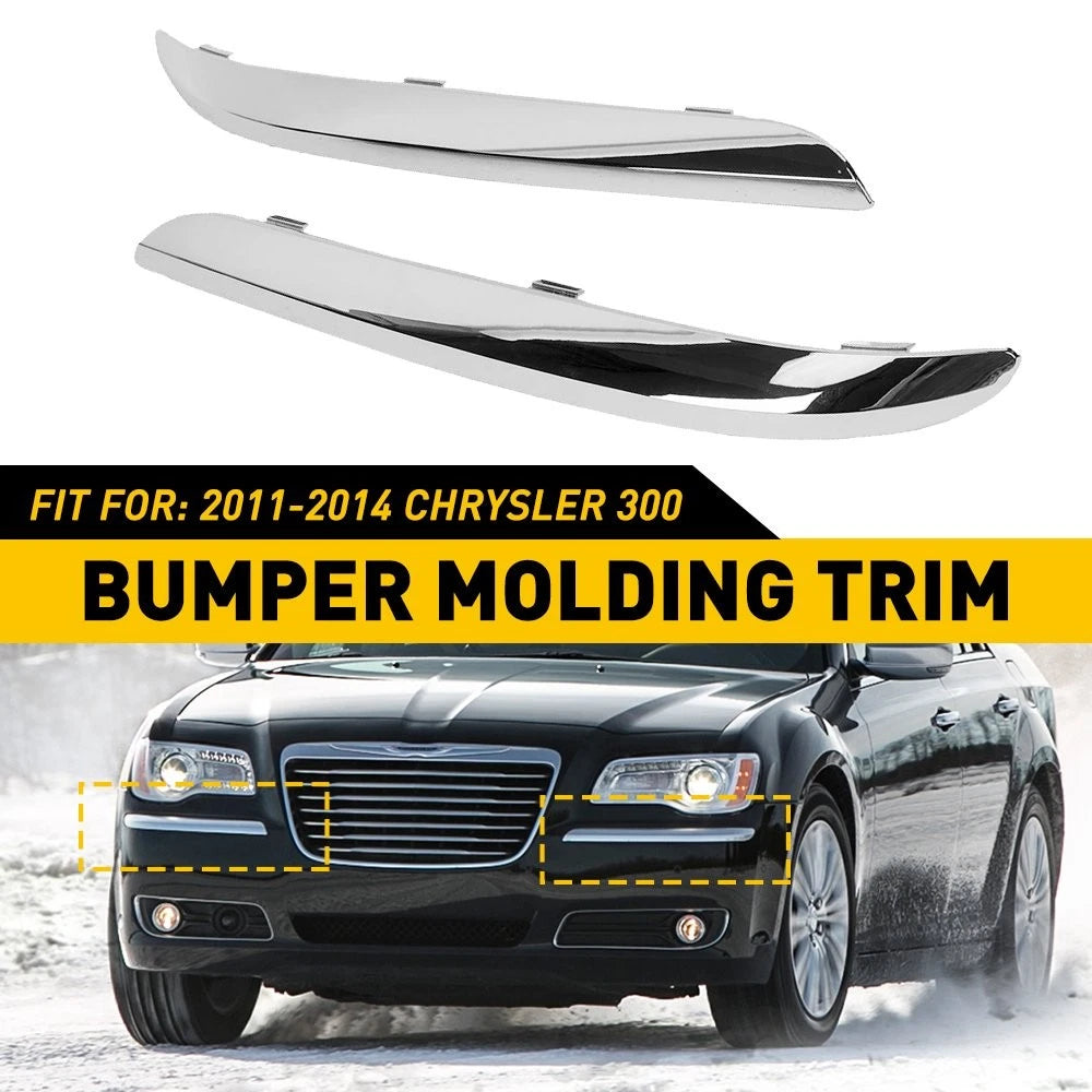 Bumper Trim Molding for Chrysler 300 (2011–2014) Chrome 68127941AB