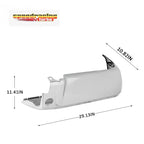 Chrome Steel Rear Right Bumper End for Ford Super Duty F450 F550 (2008–2016)