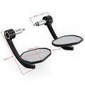 7/8" CNC Aluminum Handle Bar End Mirror for Motorcycle (22mm)