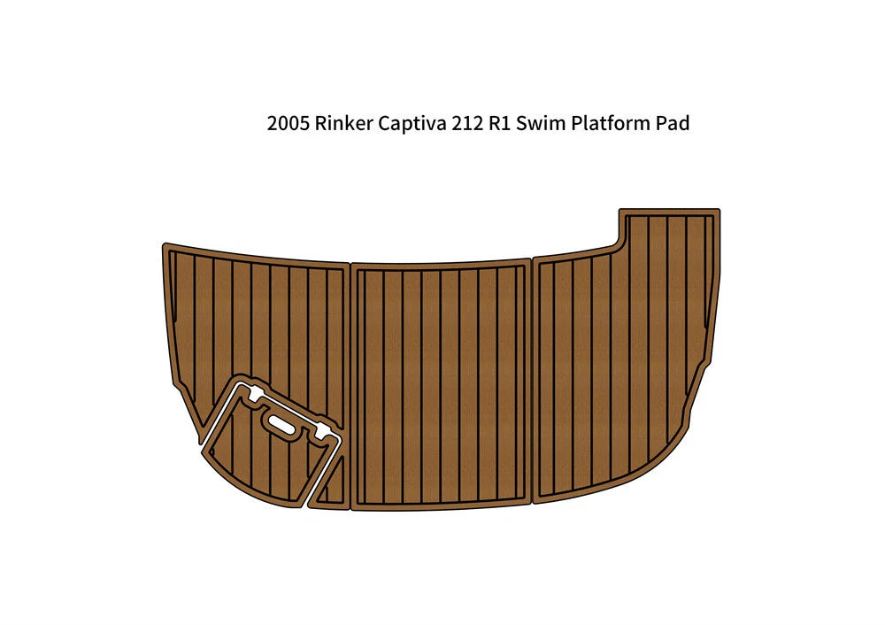 EVA Foam Teak Deck Flooring for Rinker Captiva 212 (2005)
