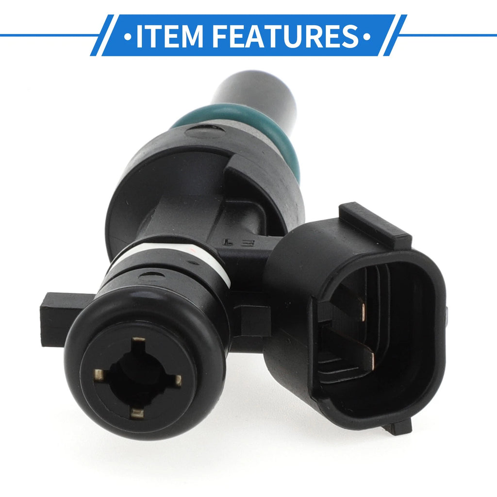 Fuel Injector No. 16600-1HC0A for Nissan Note E12 (2013) 1 Pc Black
