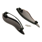 Smoked Side Wings Air Deflectors for Harley Electra Street Road Glide (2014–2024)